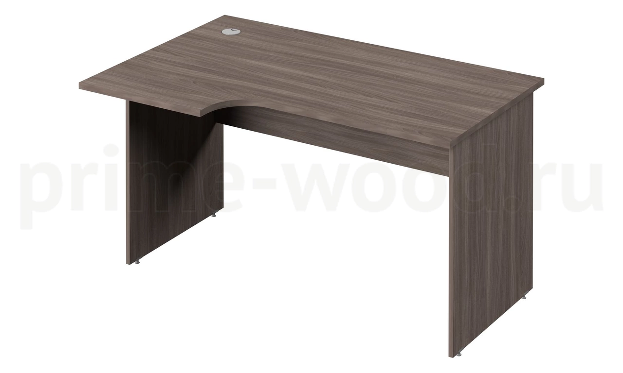 Стол эргономичный с опорами из ЛДСП (левый) Public Comfort 135x52x71 - фото 2