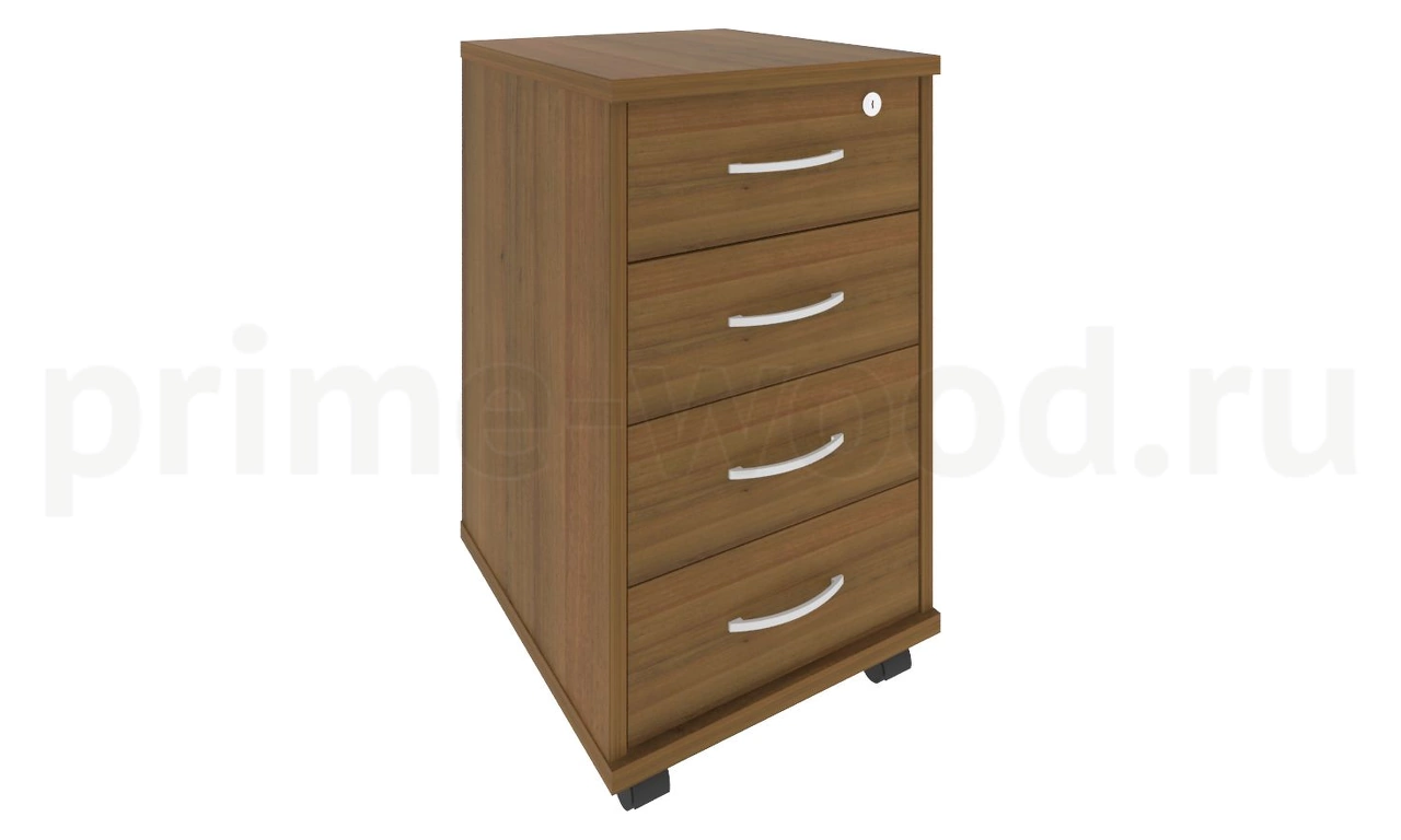 Тумба подкатная (4 ящика фолдинг, с замком) RIVA 42x45x71 - фото 2