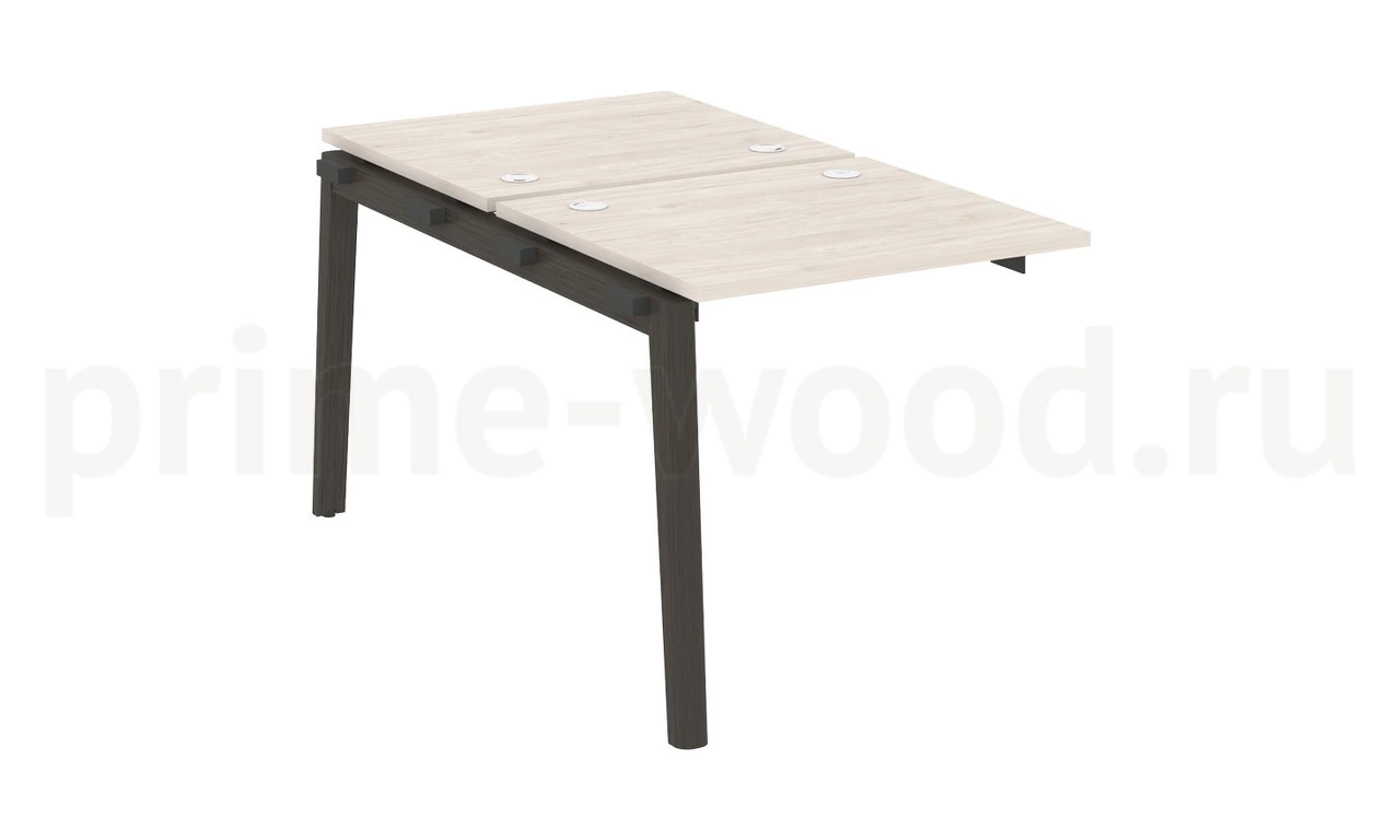 Наборный элемент рабочей станции, опоры - массив дерева ONIX WOOD 78x148x75 - фото 4