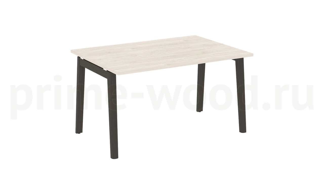 Стол переговорный (1 столешница), опоры - массив дерева ONIX WOOD 138x98x75 - фото 4