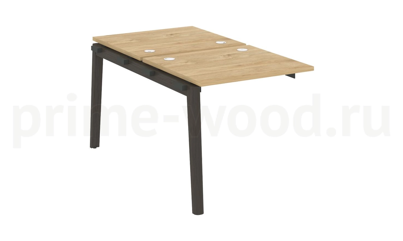 Наборный элемент рабочей станции, опоры - массив дерева ONIX WOOD 78x148x75 - фото 8