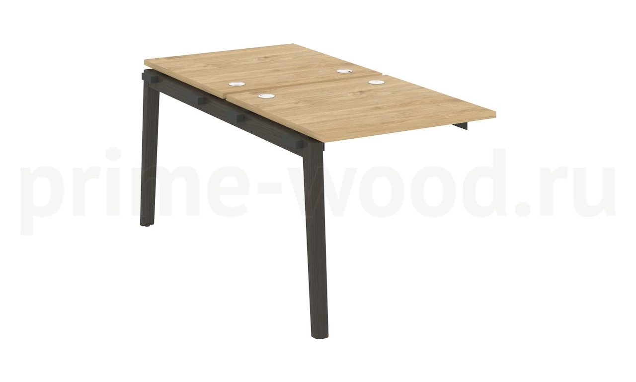Наборный элемент рабочей станции, опоры - массив дерева ONIX WOOD 78x164x75 - фото 8