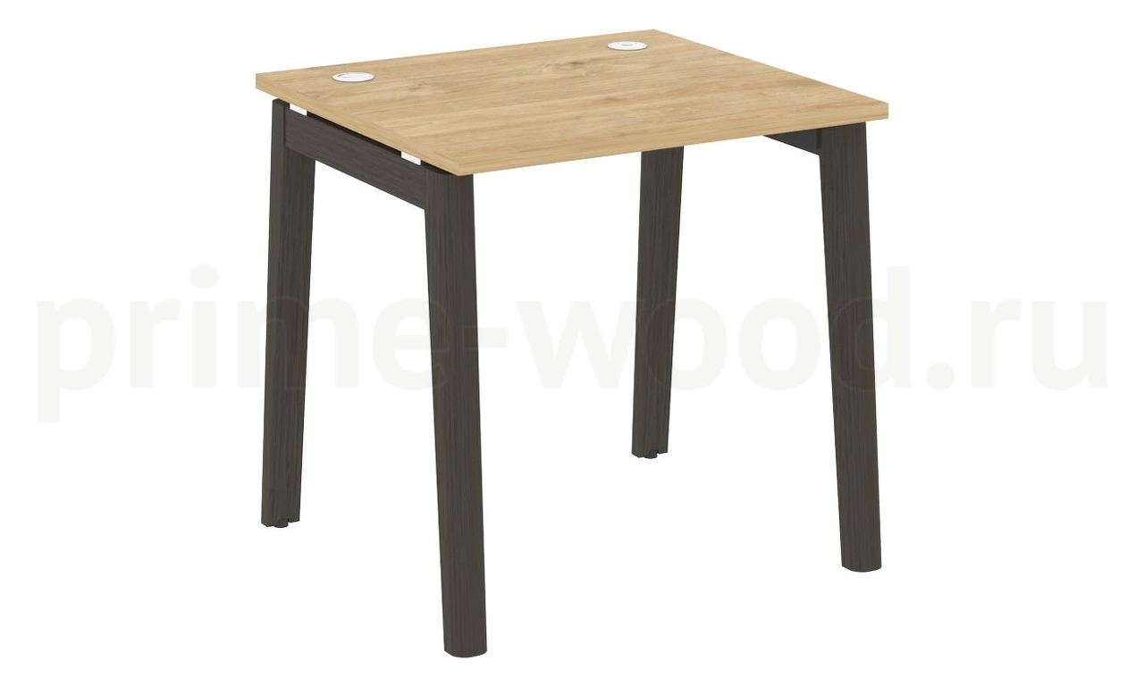 Стол письменный, опоры - массив дерева ONIX WOOD 78x72x75 - фото 8