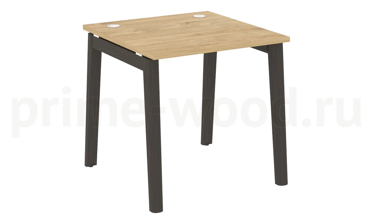 Стол письменный, опоры - массив дерева ONIX WOOD 78x80x75 - фото 8