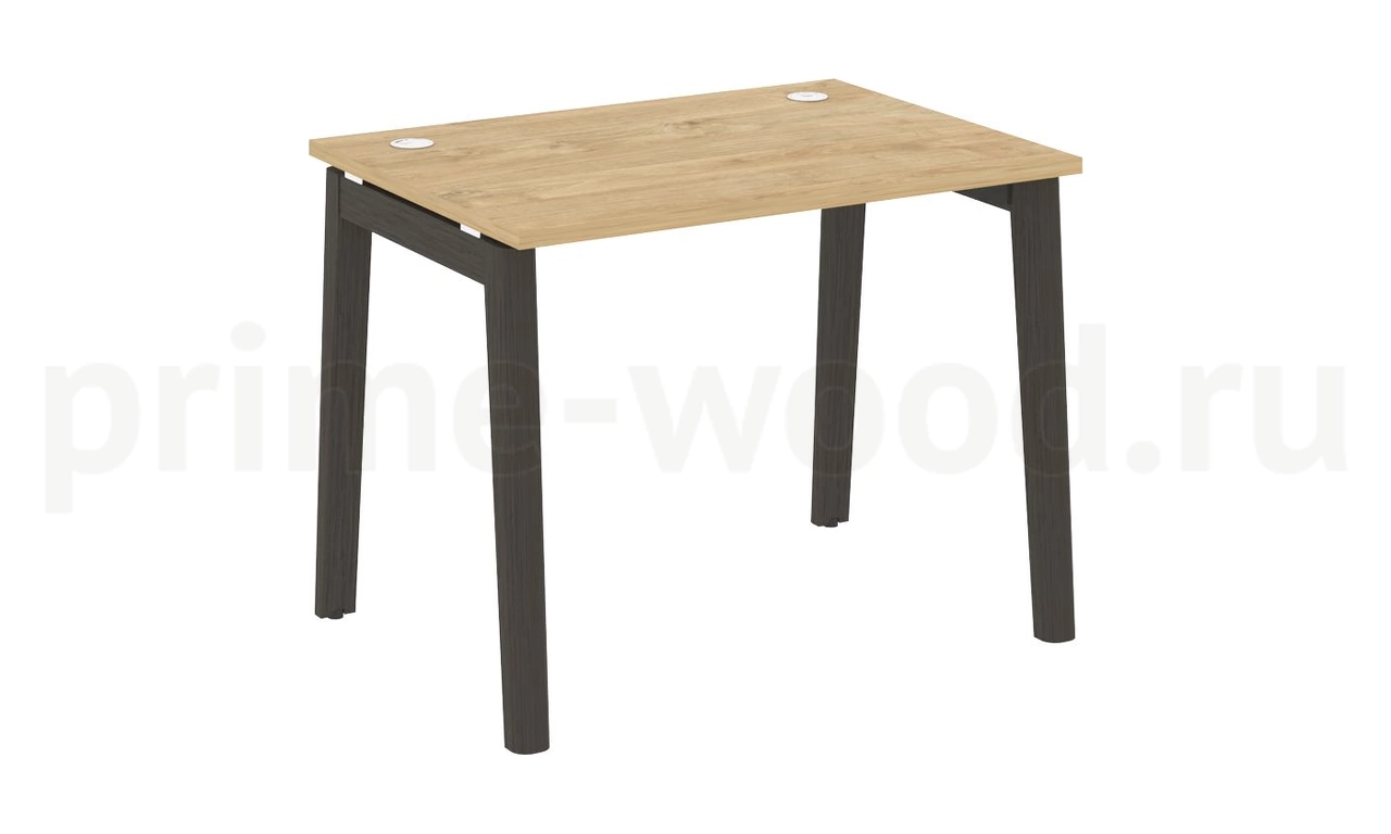 Стол письменный, опоры - массив дерева ONIX WOOD 98x72x75 - фото 8