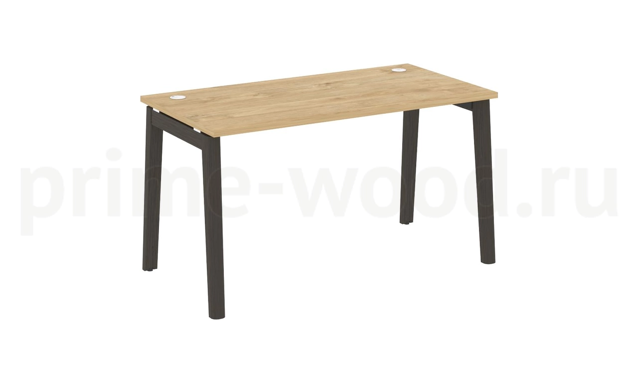 Стол письменный, опоры - массив дерева ONIX WOOD 138x72x75 - фото 8