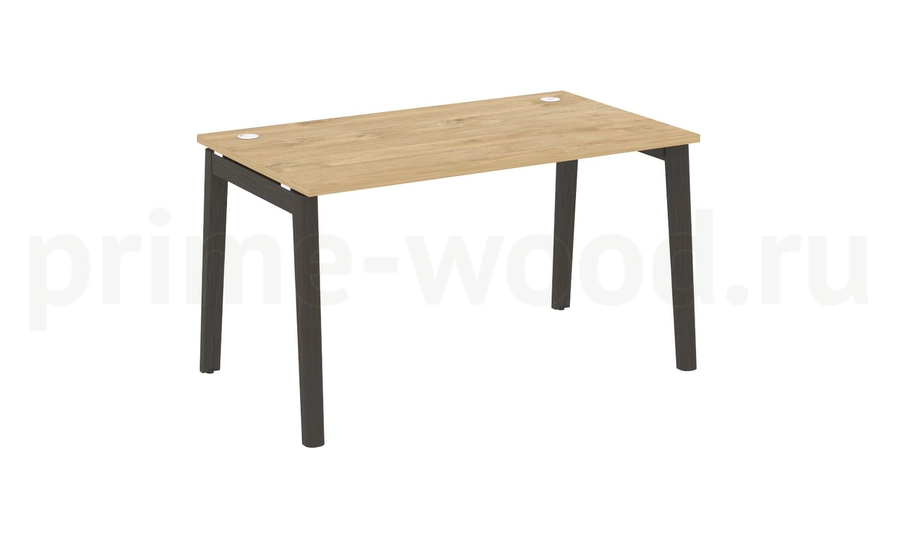 Стол письменный, опоры - массив дерева ONIX WOOD 138x80x75 - фото 8