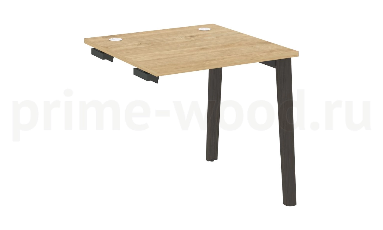 Стол-приставка к опорным элементам, опоры - массив дерева ONIX WOOD 78x80x75 - фото 8