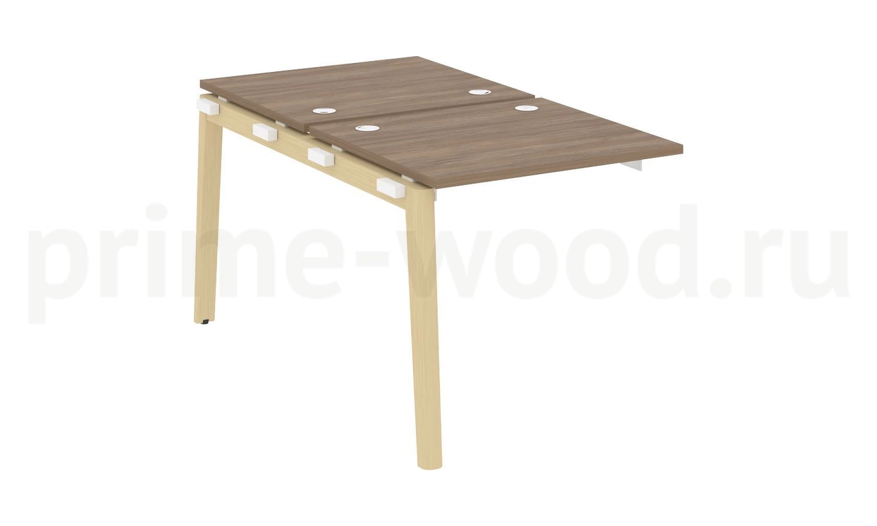 Наборный элемент рабочей станции, опоры - массив дерева ONIX WOOD 78x148x75 - фото 3