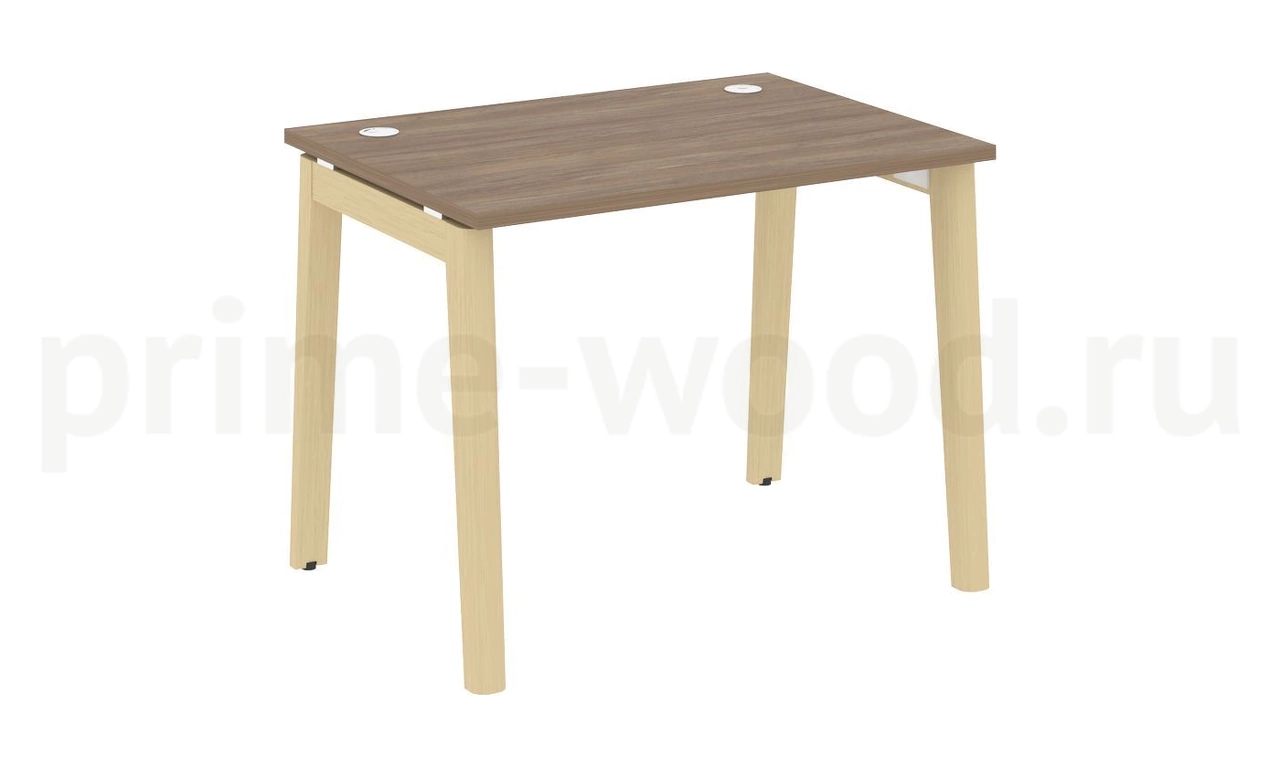 Стол письменный, опоры - массив дерева ONIX WOOD 98x72x75 - фото 3