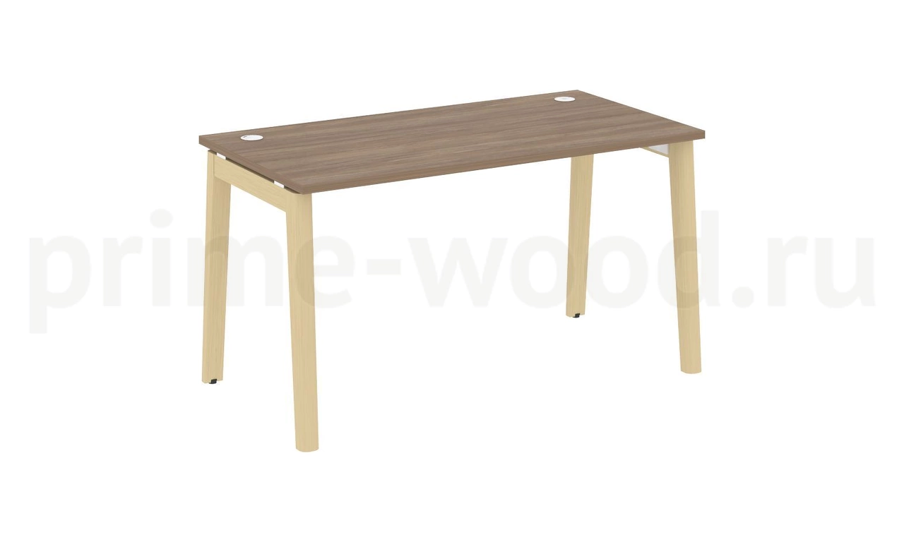 Стол письменный, опоры - массив дерева ONIX WOOD 138x72x75 - фото 3