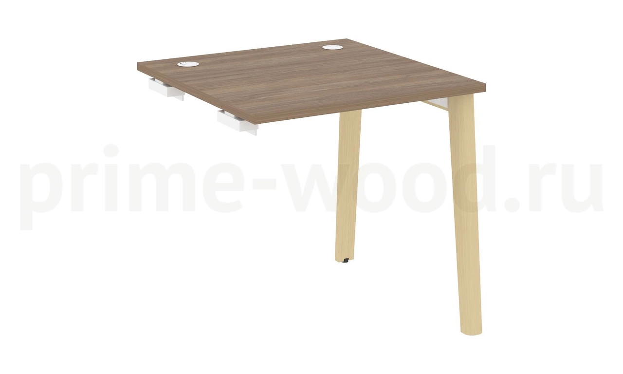 Стол-приставка к опорным элементам, опоры - массив дерева ONIX WOOD 78x80x75 - фото 3