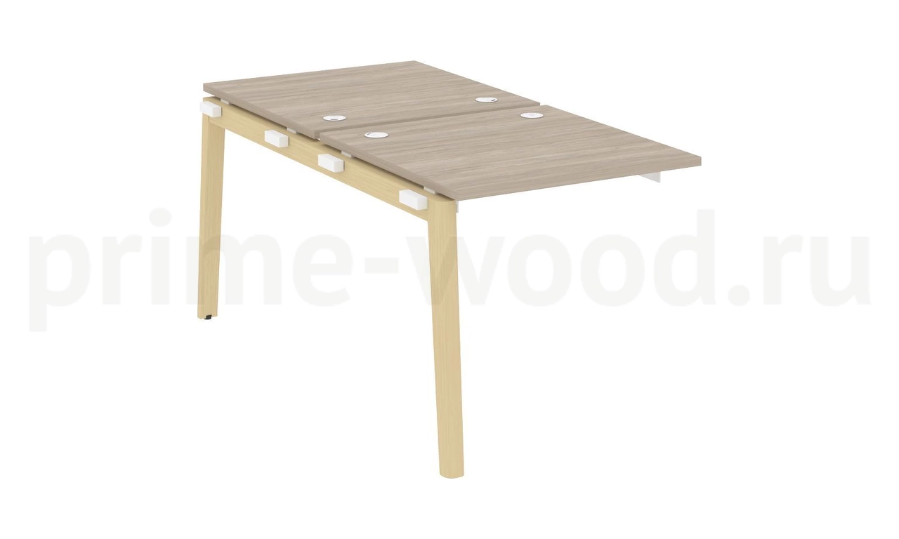Наборный элемент рабочей станции, опоры - массив дерева ONIX WOOD 78x164x75 - фото 1
