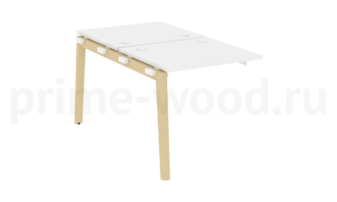 Наборный элемент рабочей станции, опоры - массив дерева ONIX WOOD 78x148x75 - фото 7