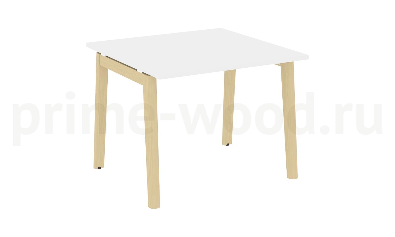 Стол переговорный (1 столешница), опоры - массив дерева ONIX WOOD 98x98x75 - фото 7