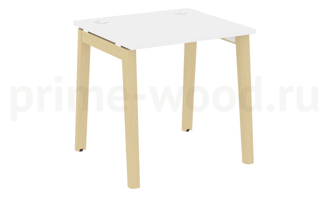 Стол письменный, опоры - массив дерева ONIX WOOD 78x72x75 - фото 7