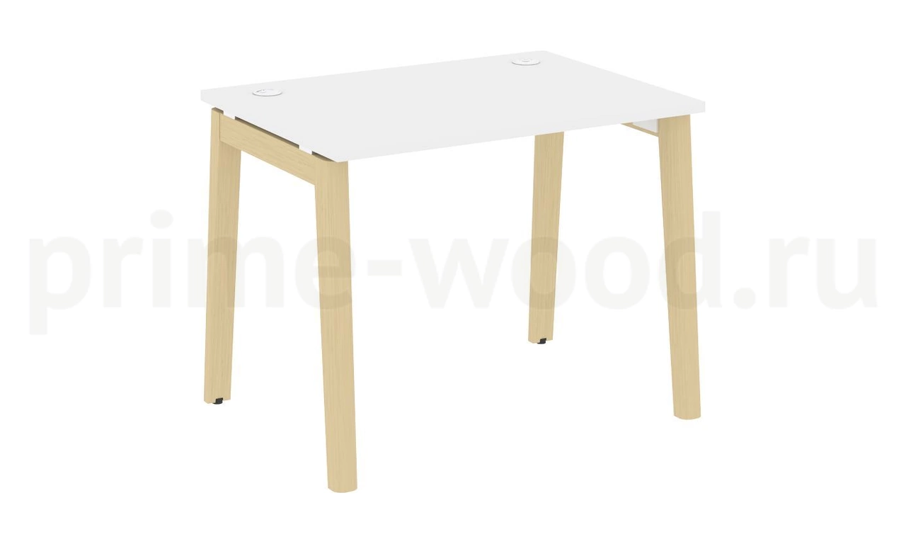 Стол письменный, опоры - массив дерева ONIX WOOD 98x72x75 - фото 7