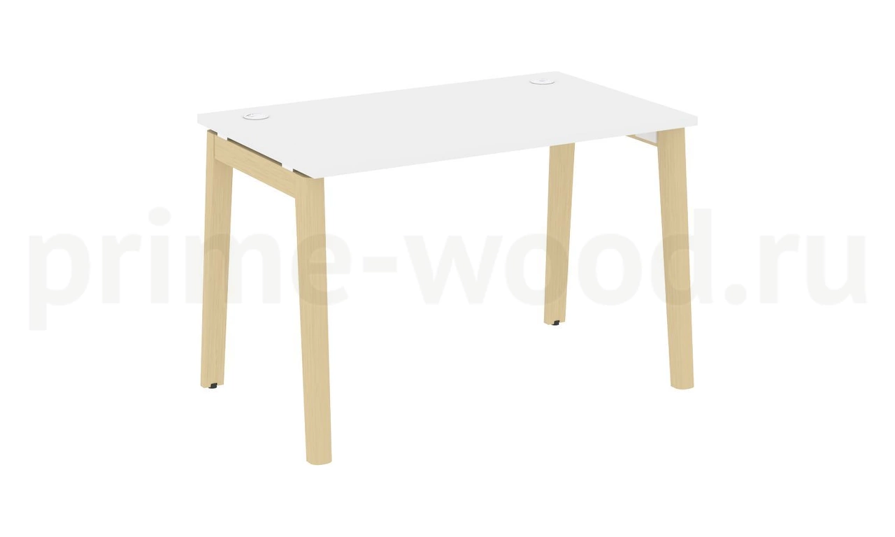 Стол письменный, опоры - массив дерева ONIX WOOD 118x72x75 - фото 7