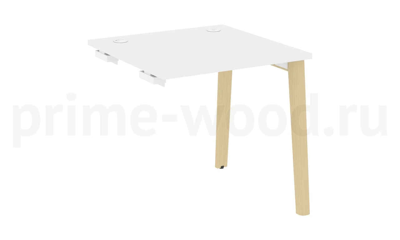 Стол-приставка к опорным элементам, опоры - массив дерева ONIX WOOD 78x80x75 - фото 7