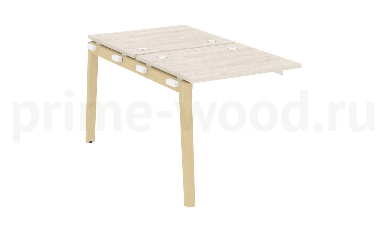 Наборный элемент рабочей станции, опоры - массив дерева ONIX WOOD 78x148x75 - фото 5