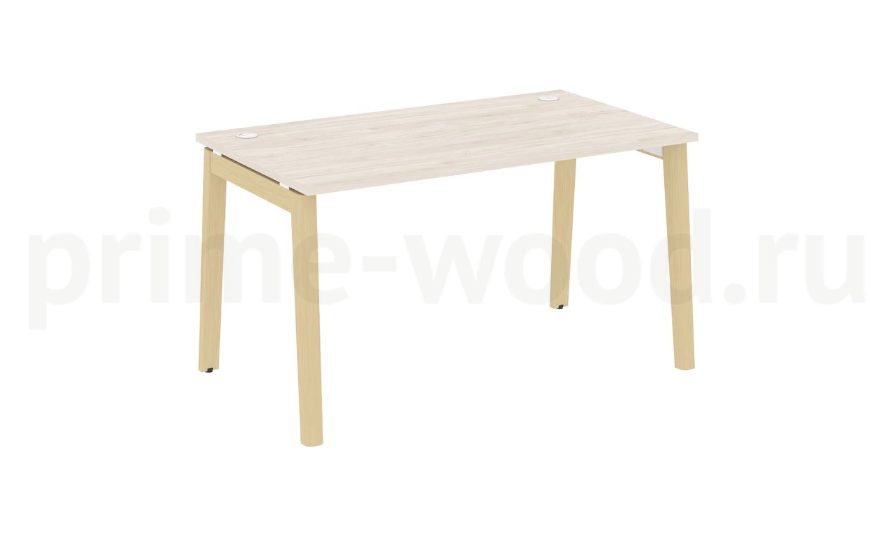 Стол письменный, опоры - массив дерева ONIX WOOD 138x80x75 - фото 5