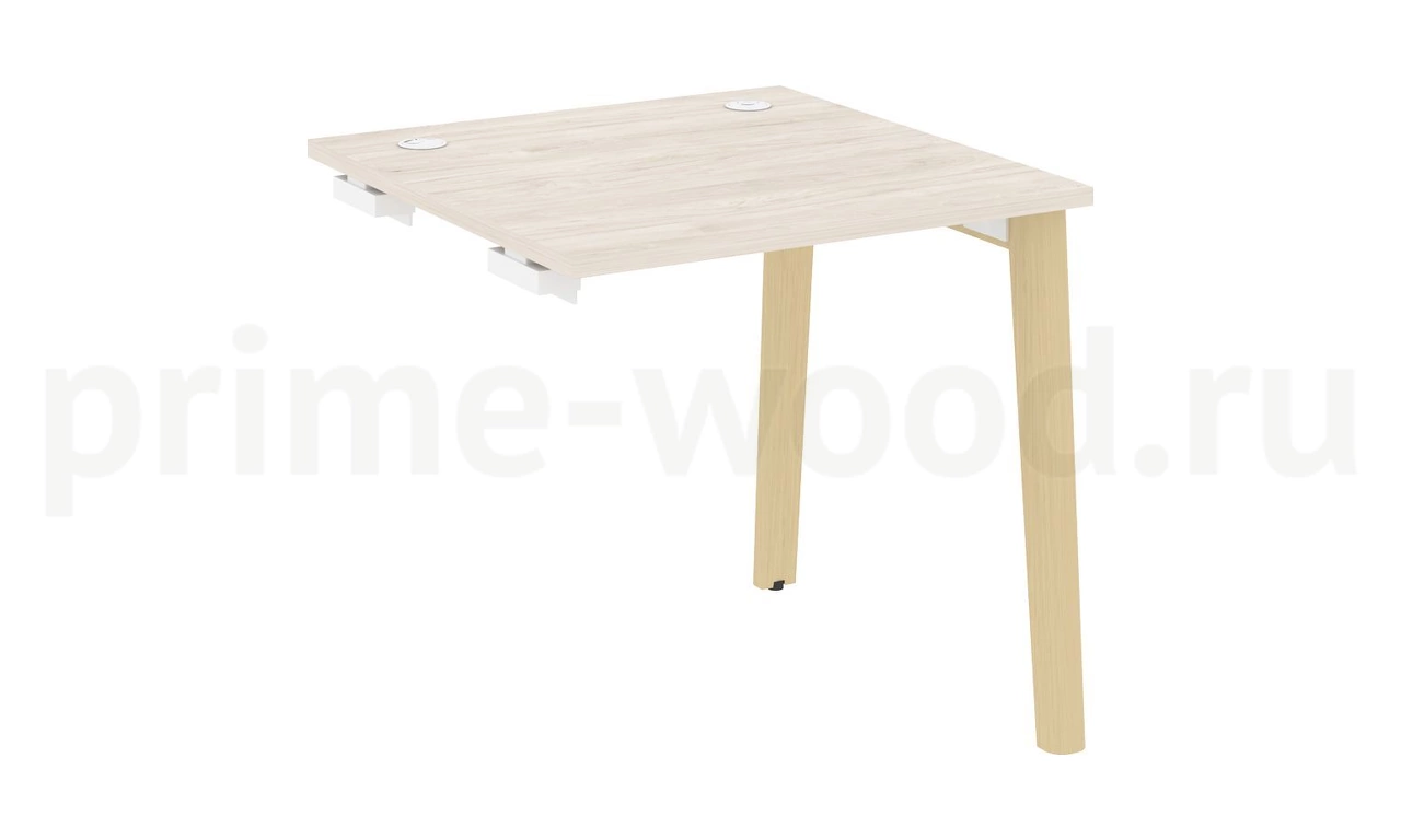 Стол-приставка к опорным элементам, опоры - массив дерева ONIX WOOD 78x80x75 - фото 5