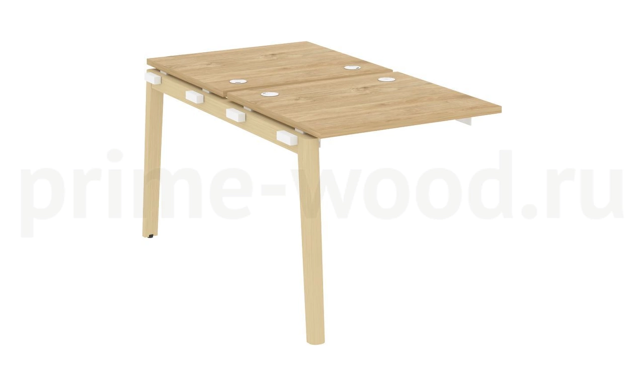 Наборный элемент рабочей станции, опоры - массив дерева ONIX WOOD 78x148x75 - фото 9