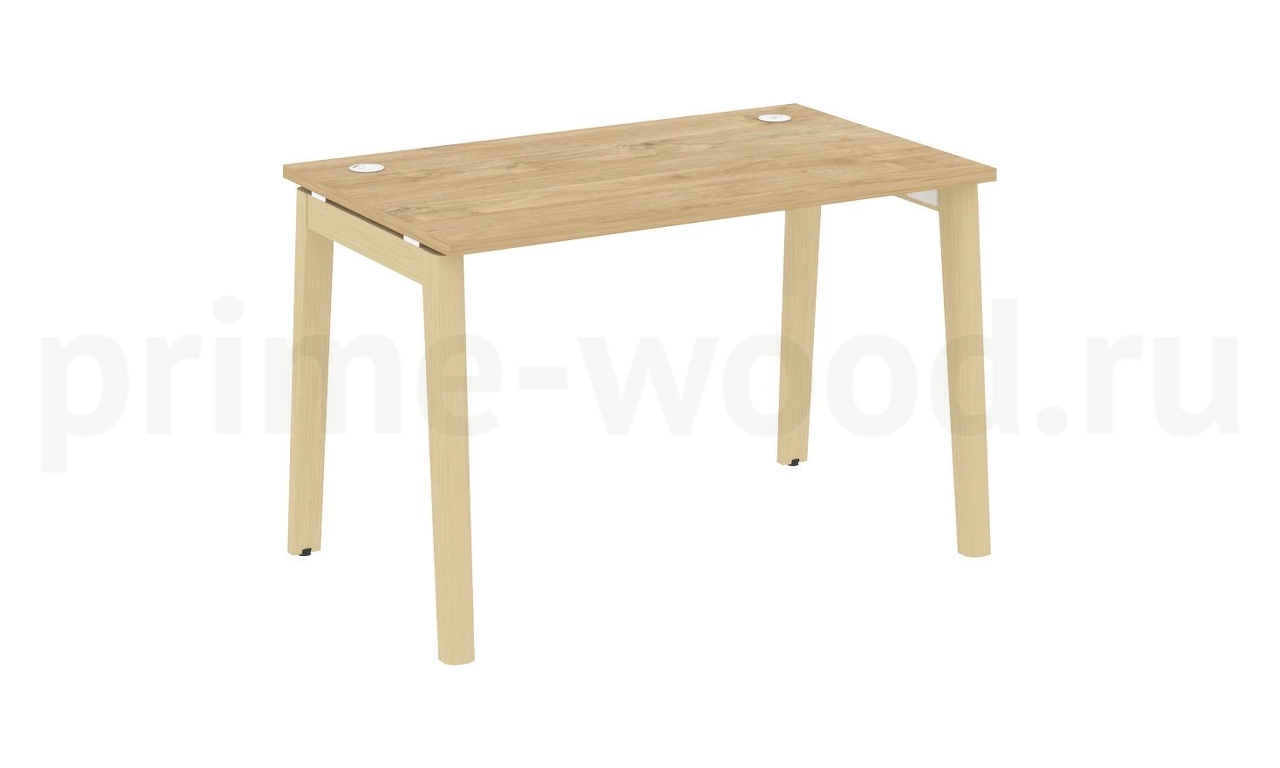 Стол письменный, опоры - массив дерева ONIX WOOD 118x72x75 - фото 9